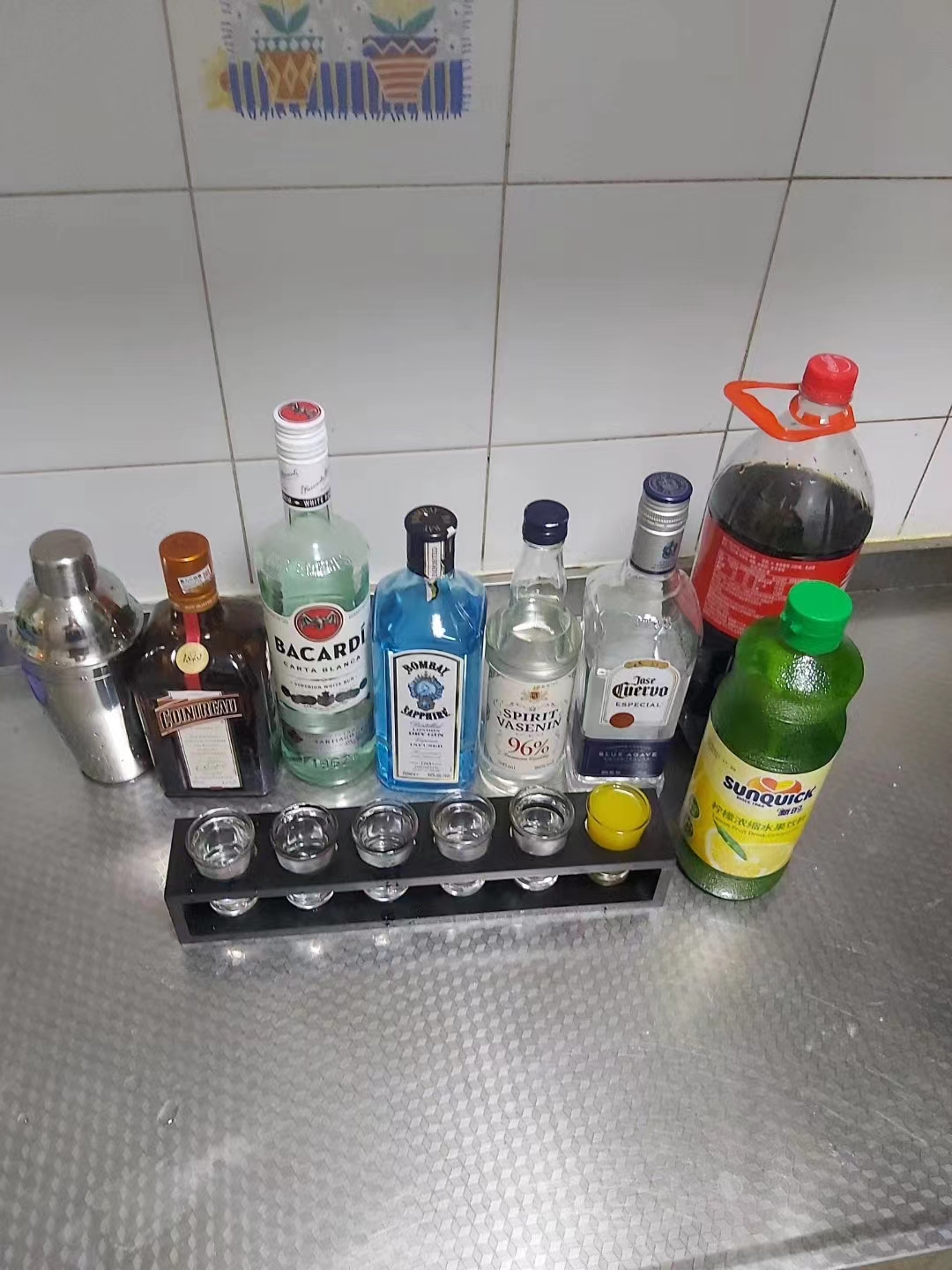 鸡尾酒调酒