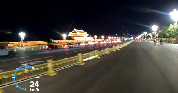 长安街骑行22年8月22日